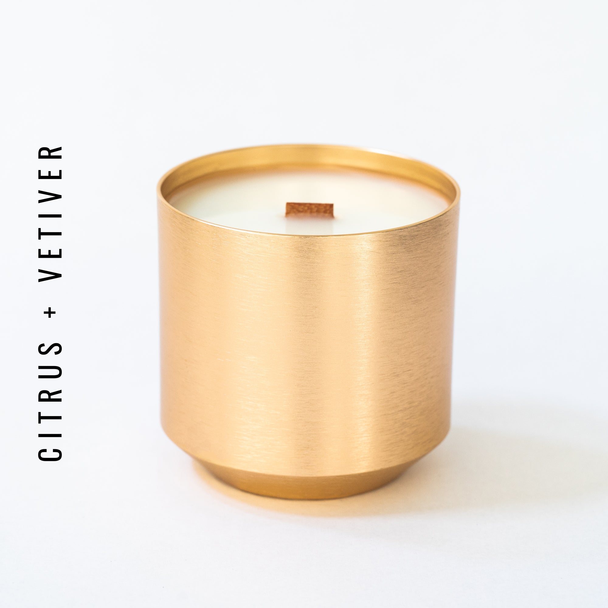 Citrus + Vetiver // 10 oz // Gold