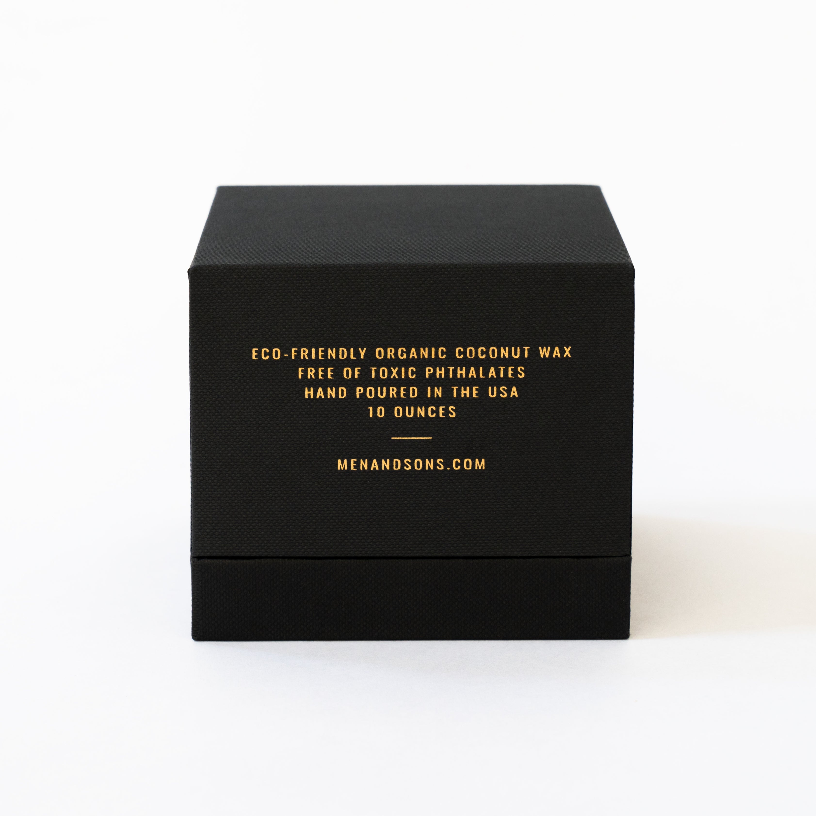 Bergamot + Musk // 10 oz // Black