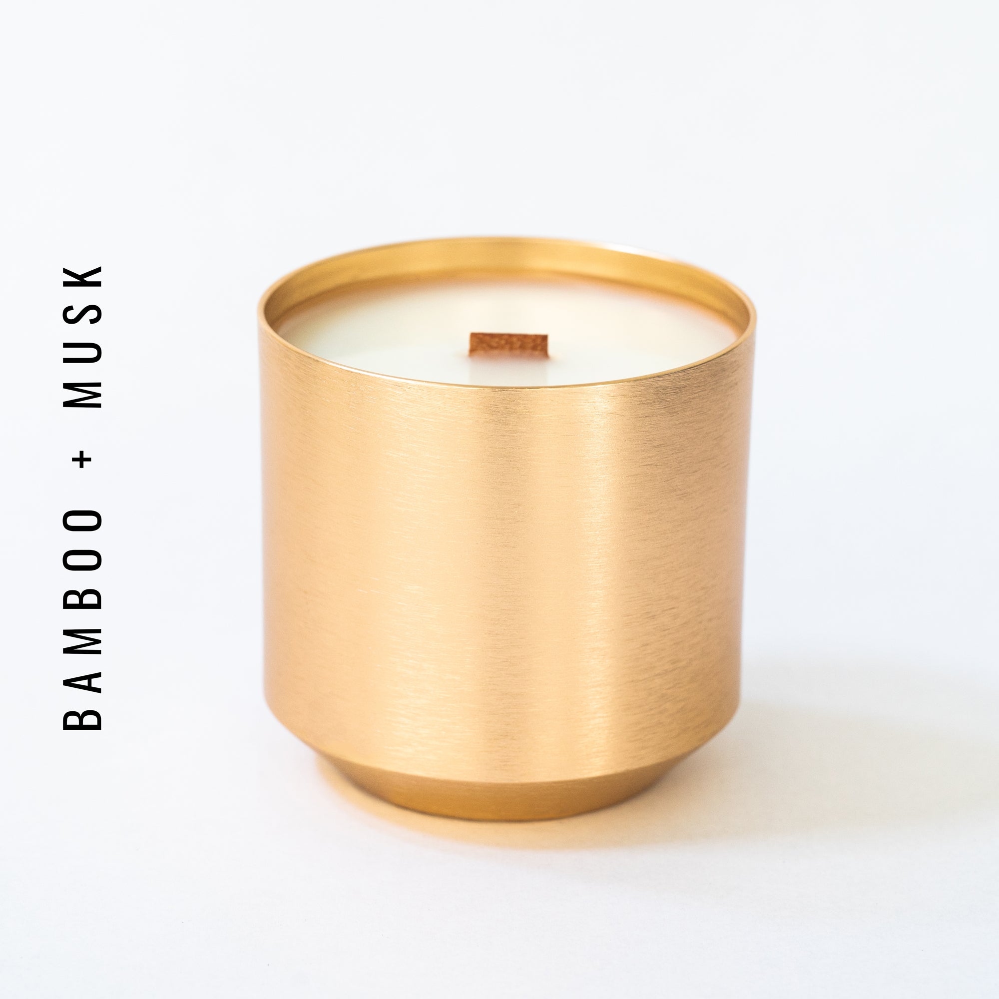 Bamboo + Musk   //  10 oz   //  Gold