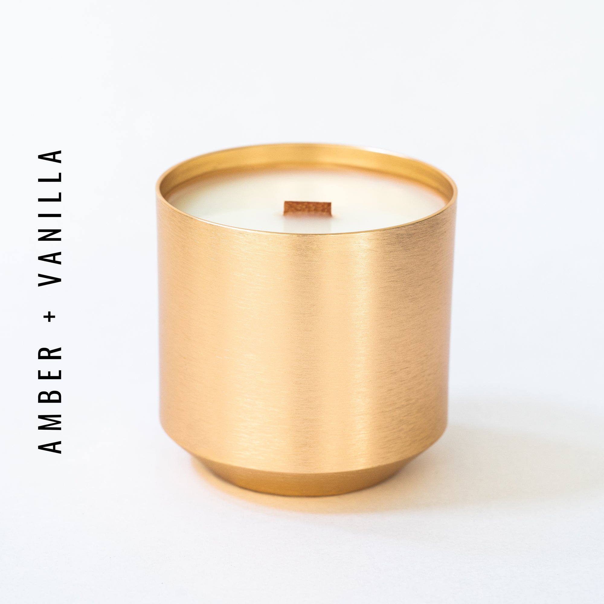 Amber + Vanilla   //  10 oz   //  Gold