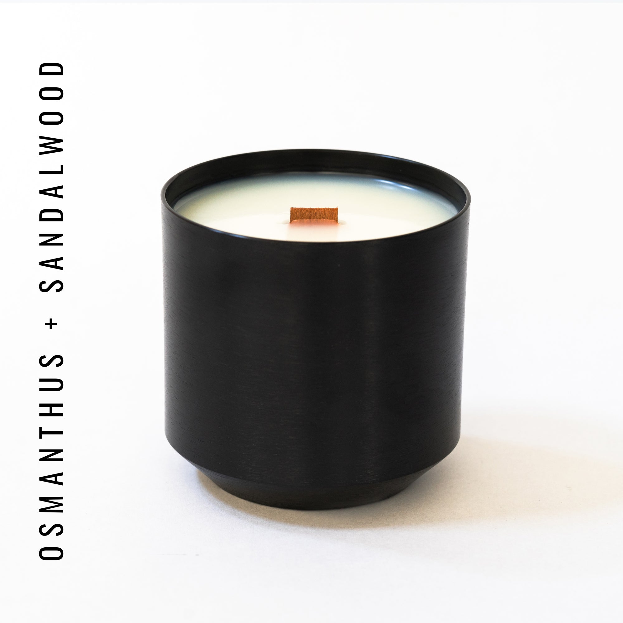 Osmanthus + Sandalwood - 10oz - Black